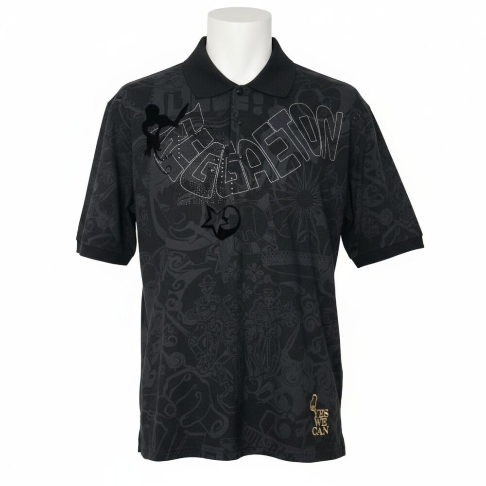 Special Edition Reggaeton Short Sleeve Button Down Shirt - ITEM #3366